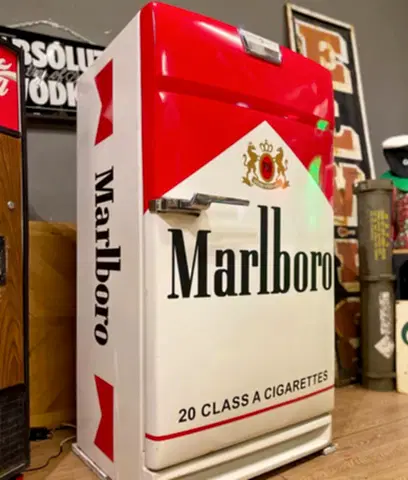 Marlboro Tasarım Antika General Electric Buzdolabı