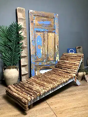 Rustik Tasarım Şezlong
