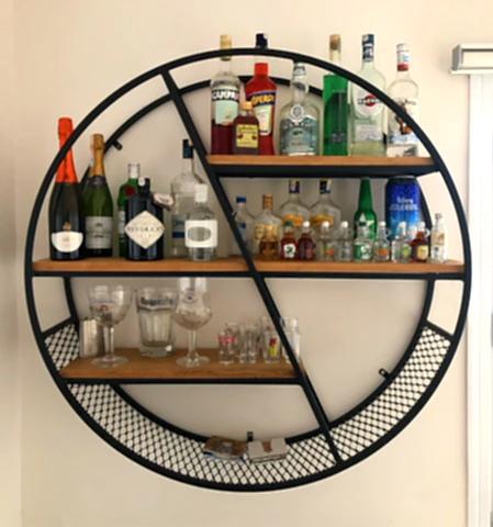 “CIRC” Duvar Raf Vitrin
