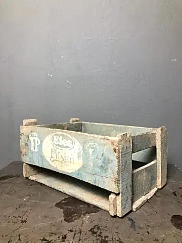70'ler Efes Pilsen Ahşap Şişe Kasası