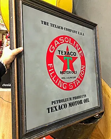 Texaco Cam Altı Ayna