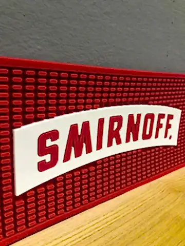 Smirnoff Bar Mat