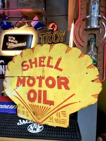 Shell Metal Reklam Tabelası